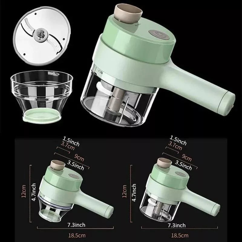 PICADOR ELECTRICO DE CARNE, VERDURAS🥗